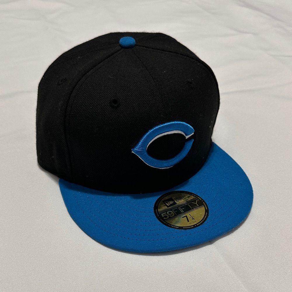 New Era Cincinnati Black and Blue 59FIFTY Baseball’s Cap